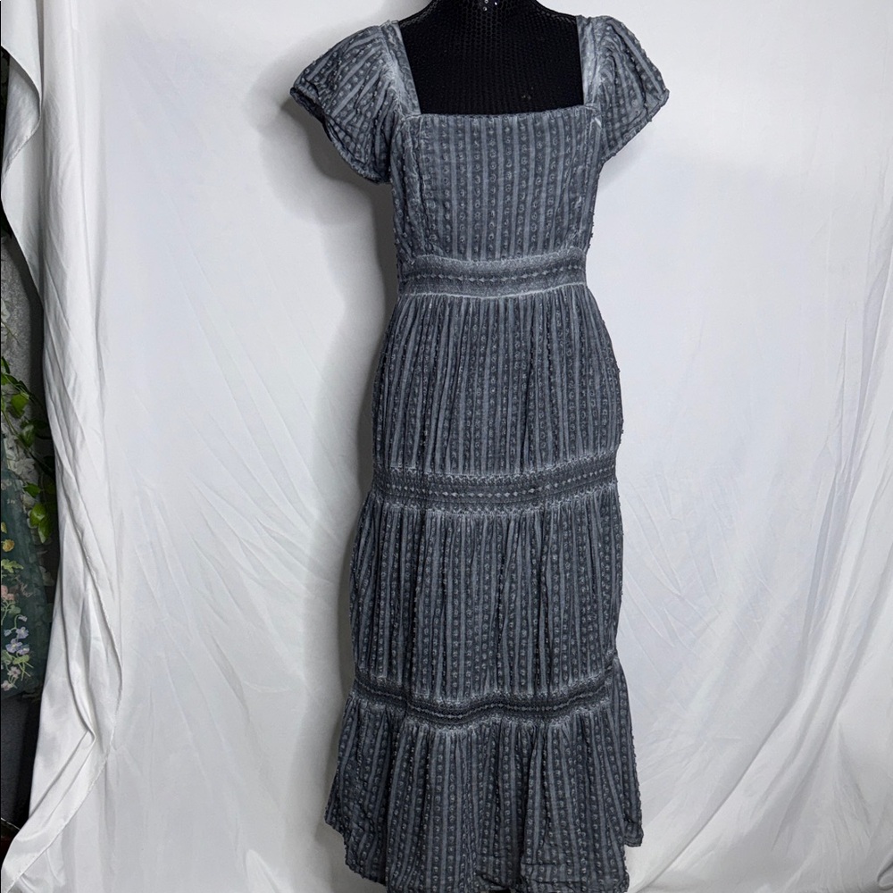 American Eagle Outfitters Charcoal Midi Dress
